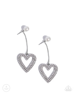 paparazzi-accessories-valentines-vision-white-post earrings