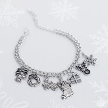 Load image into Gallery viewer, Christmas Classics - Silver Bracelet - Paparazzi Jewelry
