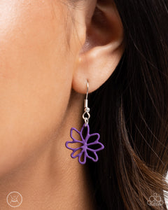 Bouquet Blend - Purple Necklace - Paparazzi Jewelry