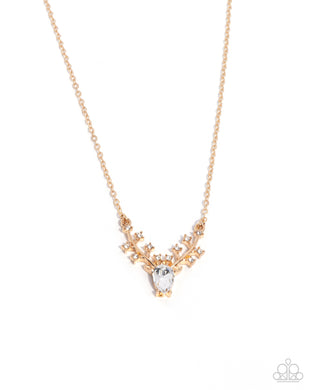 paparazzi-accessories-sacred-stag-gold-necklace