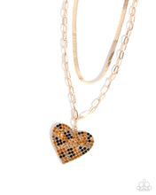 Load image into Gallery viewer, paparazzi-accessories-cheetah-class-brown-necklace
