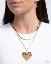 Load image into Gallery viewer, Cheetah Class - Brown Necklace - Paparazzi Jewelry
