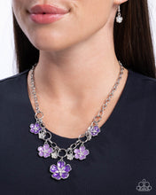 Load image into Gallery viewer, Secretive Sprig - Purple Necklace - Paparazzi Jewelry
