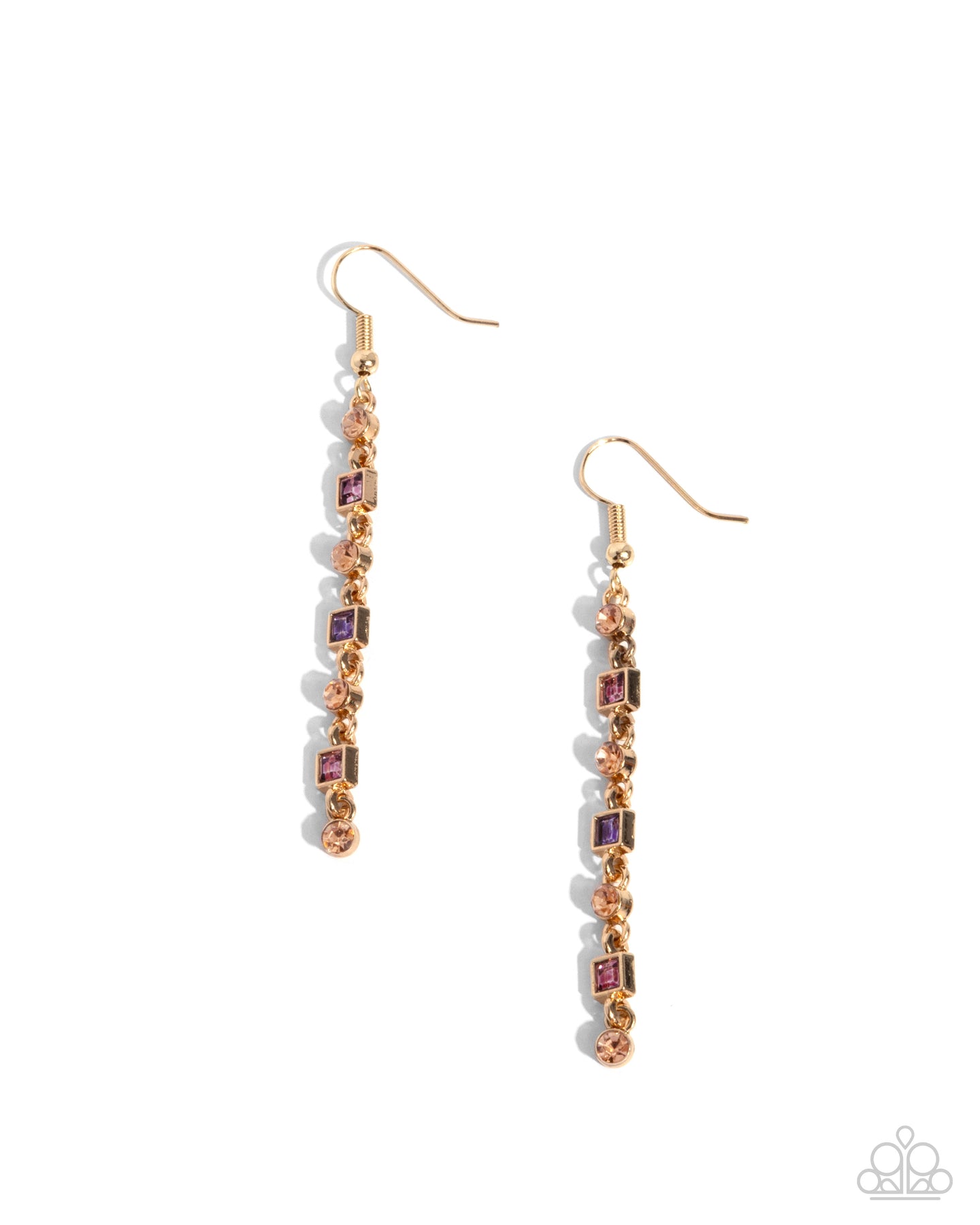 paparazzi-accessories-square-slope-purple-earrings