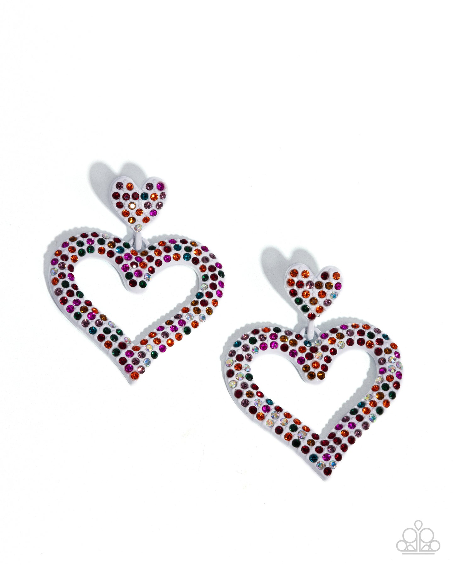 paparazzi-accessories-dazzling-deed-multi-post earrings