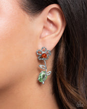 Load image into Gallery viewer, Whimsical Welcome - Orange Post Earrings - Paparazzi Jewelry
