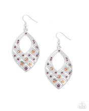 Load image into Gallery viewer, paparazzi-accessories-glittery-gaze-purple-earrings
