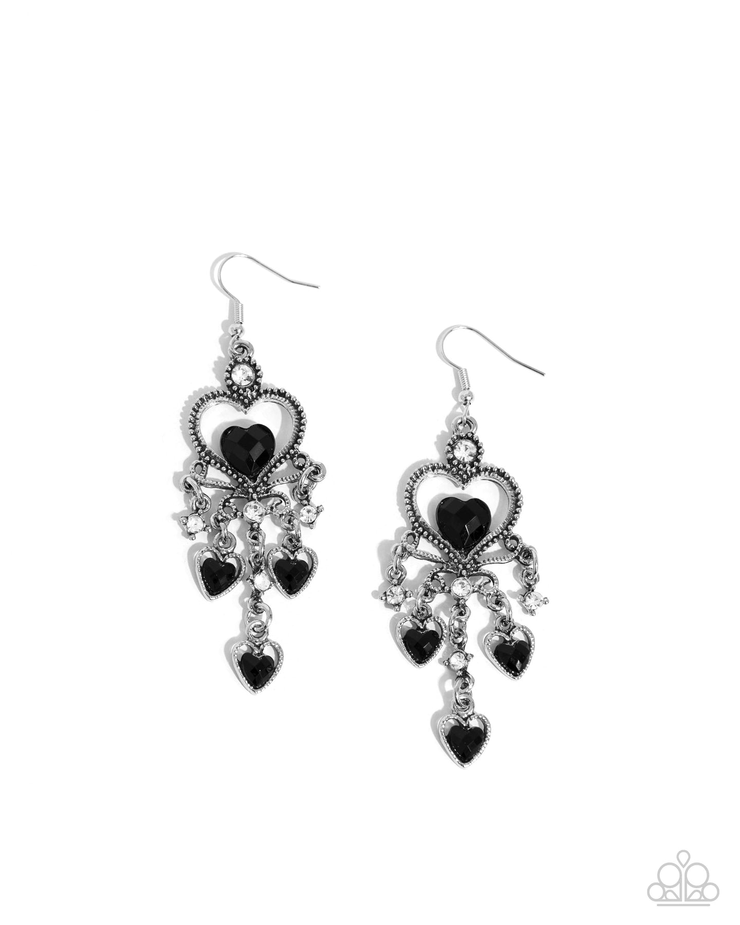 paparazzi-accessories-compassionate-chandelier-black-earrings