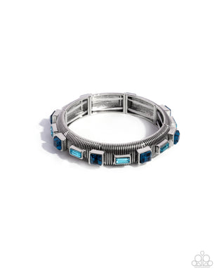 paparazzi-accessories-inevitable-industry-blue-bracelet