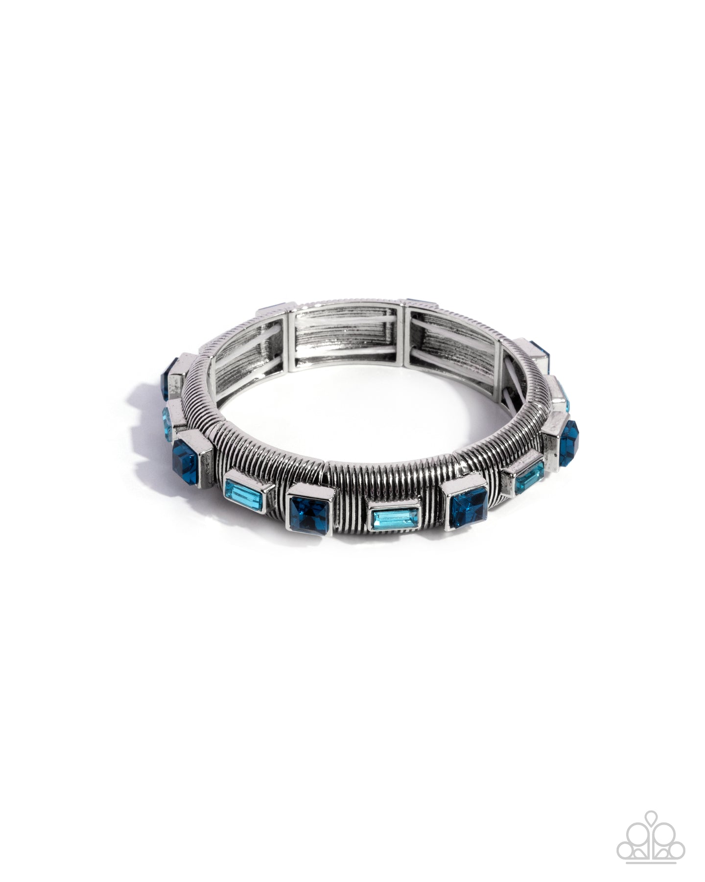 paparazzi-accessories-inevitable-industry-blue-bracelet