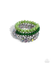 Load image into Gallery viewer, paparazzi-accessories-memorable-makeover-green-bracelet
