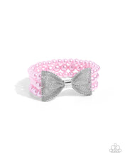 Load image into Gallery viewer, paparazzi-accessories-dapper-dialogue-pink-bracelet
