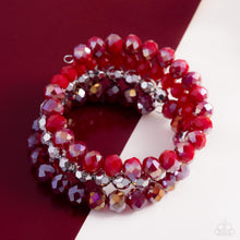 Load image into Gallery viewer, Memorable Makeover - Red Bracelet - Paparazzi Jewelry
