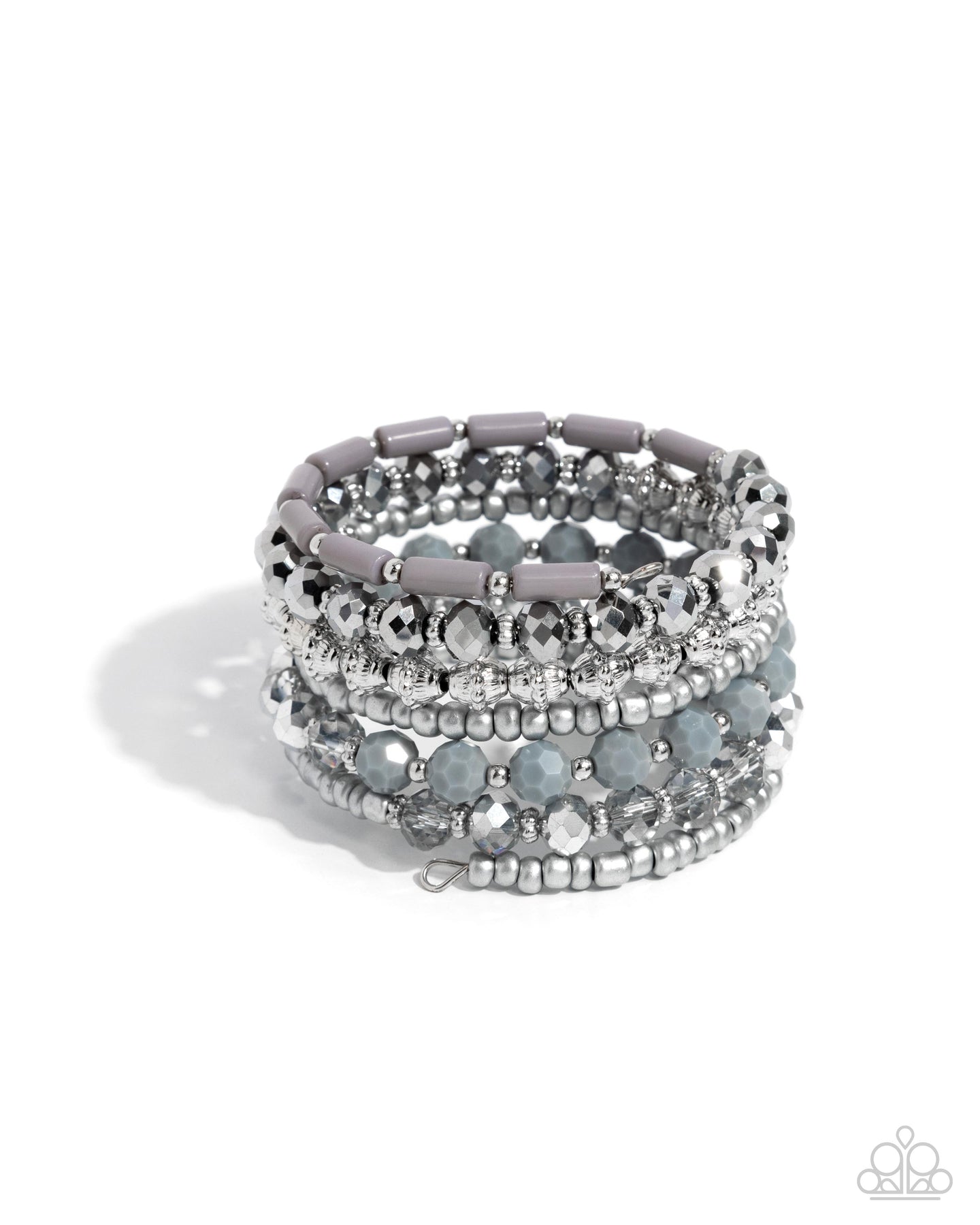 paparazzi-accessories-stacked-surprise-silver-bracelet