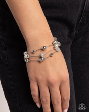 Load image into Gallery viewer, Classy Cruise - White Bracelet - Paparazzi Jewelry
