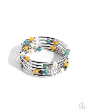 paparazzi-accessories-classic-cowboy-yellow-bracelet