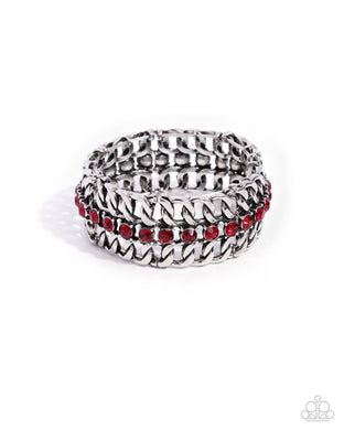 paparazzi-accessories-secure-shimmer-red