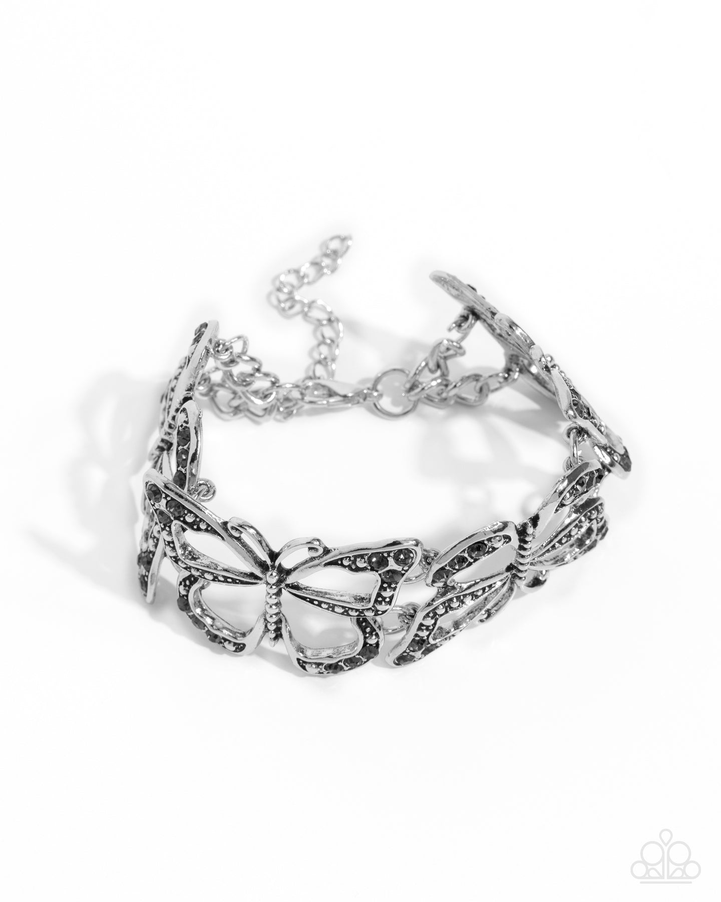 paparazzi-accessories-butterfly-business-silver-bracelet