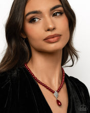 Load image into Gallery viewer, Eternal Elegance - Red Necklace - Paparazzi Jewelry
