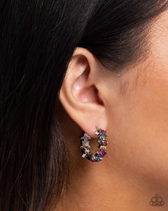 Stellar Surrender - Multi Earrings - Paparazzi Jewelry