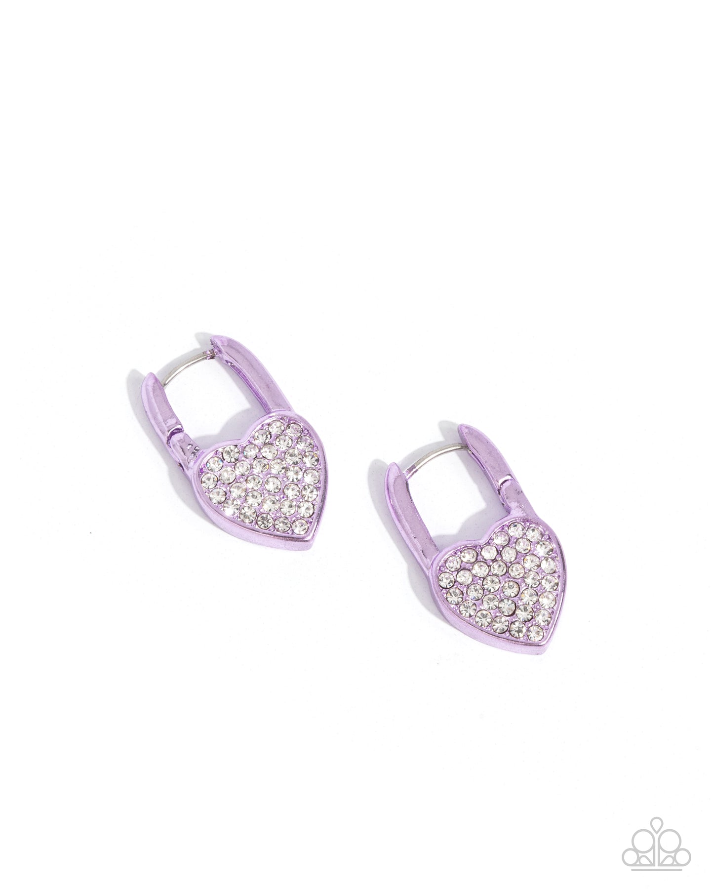 paparazzi-accessories-padlocked-promise-purple-earrings