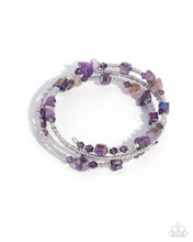 Load image into Gallery viewer, paparazzi-accessories-seed-bead-scene-purple-bracelet
