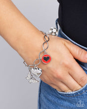 Load image into Gallery viewer, Lullaby Lucky - Red Bracelet - Paparazzi Jewelry
