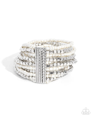 paparazzi-accessories-spirited-stack-white-bracelet