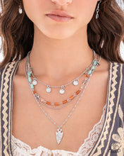 Load image into Gallery viewer, Assertive Admiral - Blue Necklace - Paparazzi Jewelry
