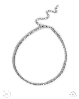 paparazzi-accessories-captivating-choker-silver-necklace