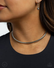 Load image into Gallery viewer, Captivating Choker - Silver Necklace - Paparazzi Jewelry
