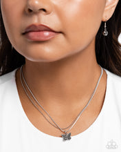 Load image into Gallery viewer, Adorable Ascension - Silver Necklace - Paparazzi Jewelry
