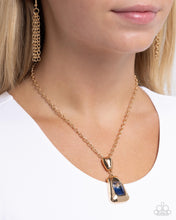 Load image into Gallery viewer, Pendant Promise - Blue Necklace - Paparazzi Jewelry
