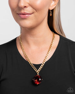 Musings State of Mind - Brown Necklace - Paparazzi Jewelry