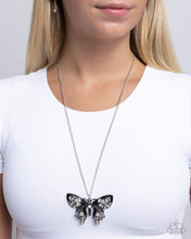 Load image into Gallery viewer, Whimsical Weekday - Black Necklace - Paparazzi Jewelry
