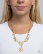 Load image into Gallery viewer, Sunburst Selfie - Gold Necklace - Paparazzi Jewelry
