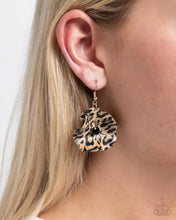 Load image into Gallery viewer, Legendary Leopard - Black Earrings - Paparazzi Jewelry
