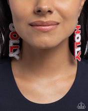 Load image into Gallery viewer, Jolly Holiday - Multi Earrings - Paparazzi Jewelry
