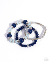 Load image into Gallery viewer, paparazzi-accessories-flashy-frugality-blue-bracelet
