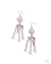 Load image into Gallery viewer, paparazzi-accessories-unforgettable-umbrella-pink-earrings
