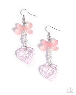 paparazzi-accessories-feminine-freefall-pink-earrings