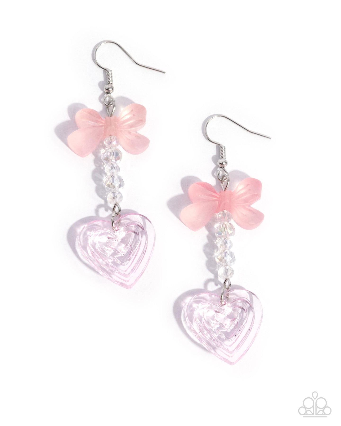 paparazzi-accessories-feminine-freefall-pink-earrings