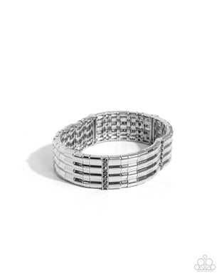 paparazzi-accessories-glistening-getaway-silver-bracelet