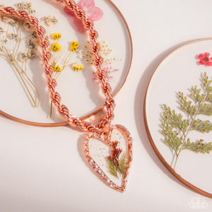Coming Around - Copper Necklace - Paparazzi Jewelry