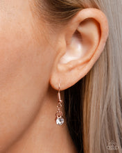 Load image into Gallery viewer, Radiant Reminder - Rose Gold Necklace - Paparazzi Jewelry
