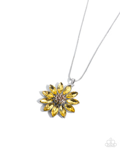 paparazzi-accessories-fortunate-floral-yellow-necklace