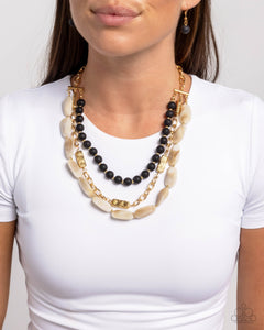 Eclectic Effect - Black Necklace - Paparazzi Jewelry