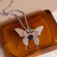 Load image into Gallery viewer, Showstopping Shuttle - Brown Necklace - Paparazzi Jewelry
