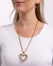 Load image into Gallery viewer, Perfectly Prim - Gold Necklace - Paparazzi Jewelry
