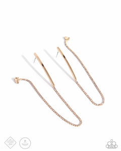 paparazzi-accessories-tailored-trade-gold-post earrings